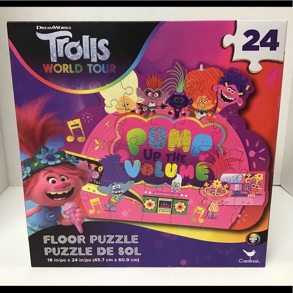 Trolls World Tour Floor Puzzle
